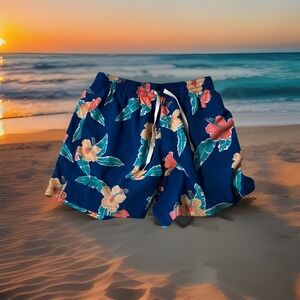 Chubbies Swim Trunks Mens Large Floral Reefs Bathing Suit Shorts‎ 5.5"